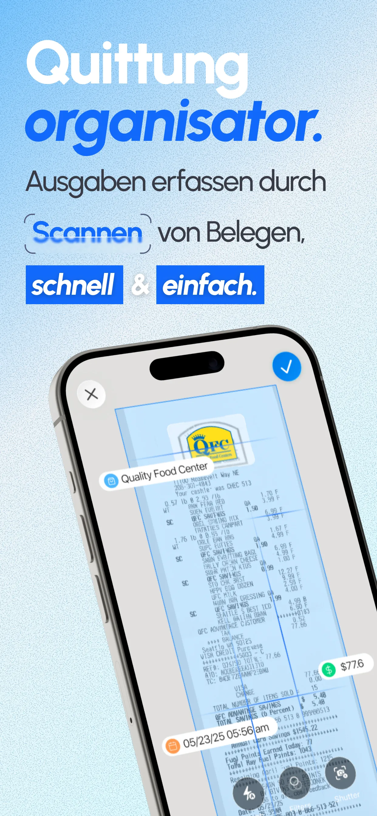 Beleg-Tracker-Dashboard
