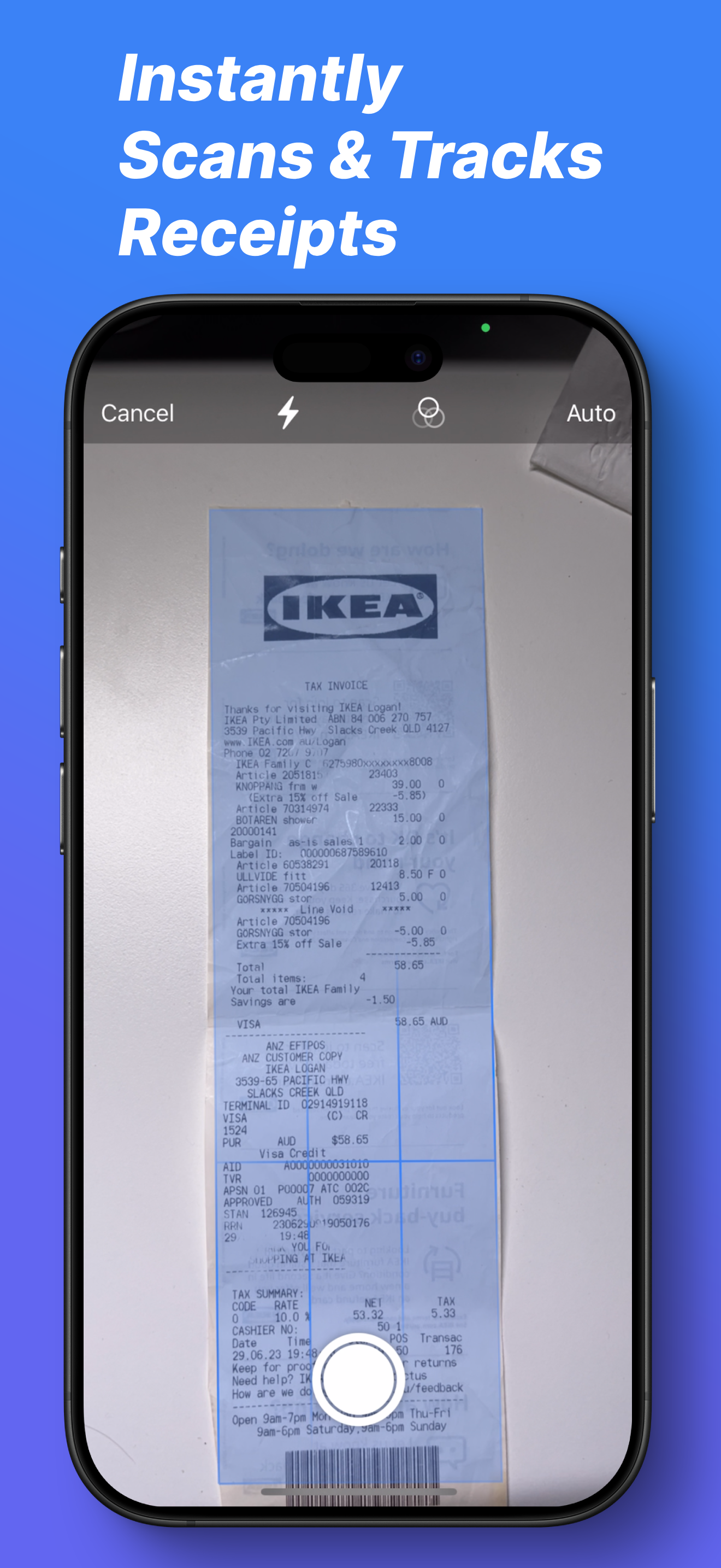 ReceiptGenie App